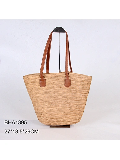 straw tote bag